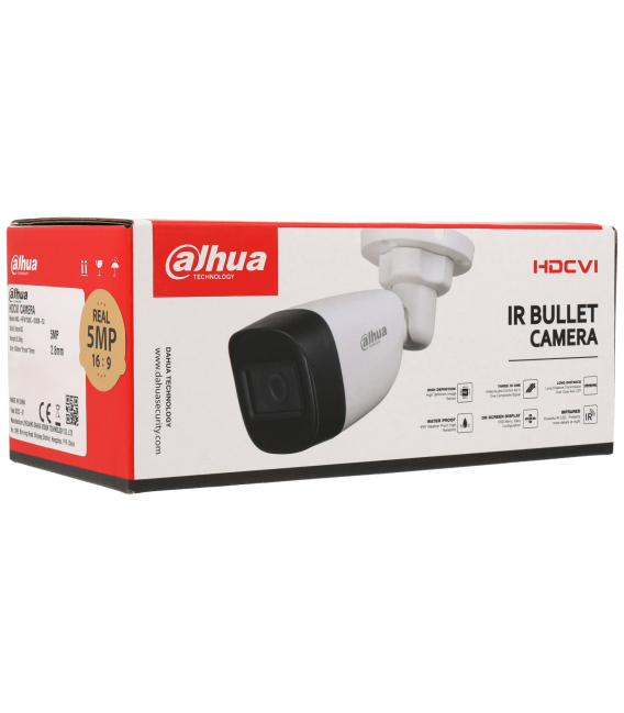 Hd-cvi DAHUA bullet Kamera mit 5 megapixel und  objektiv