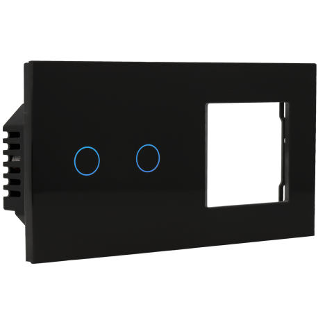 A-SMARTHOME kit con panel doble e interruptor