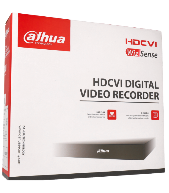 5 in 1 (hd-cvi, hd-tvi, ahd, analog und ip) DAHUA Rekorder für 4 Kanäle und bis zu 1 mpx maximal Auflösung 